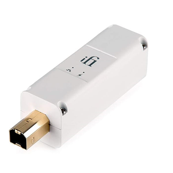 IFi iPurifier3 USB Audio and Data Signal Filter/Purifier (USB Male Type B, White)