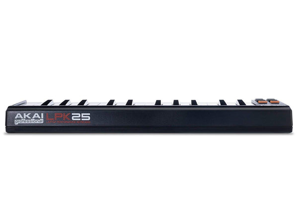 Akai Professional LPK25 | 25 Key Portable USB MIDI Keyboard Controller for Laptops (Mac & PC)