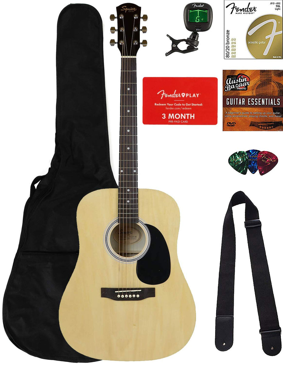 Fender Beginner Acoustic Guitar Kit