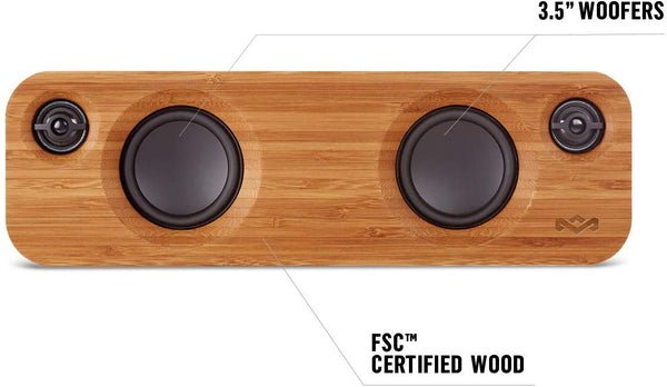 House of Marley Get Together Mini Wireless Portable Bluetooth Audio Speaker