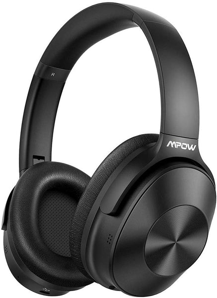 Mpow H12 Hybrid Active Noise Cancelling Headphones, Bluetooth Headphones Over Ear