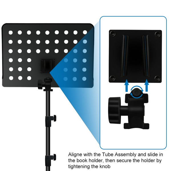 Music Stand, Kasonic Professional Collapsible Music Stand for Music Sheet