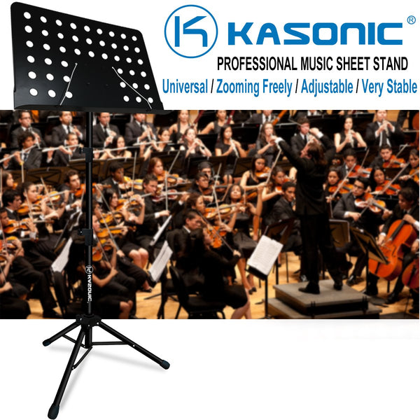 Music Stand, Kasonic Professional Collapsible Music Stand for Music Sheet