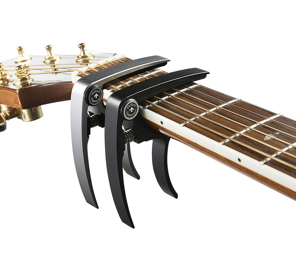 Nordic Essentials Aluminum Metal Universal Guitar Capo, 1.2 oz (2 Pack)