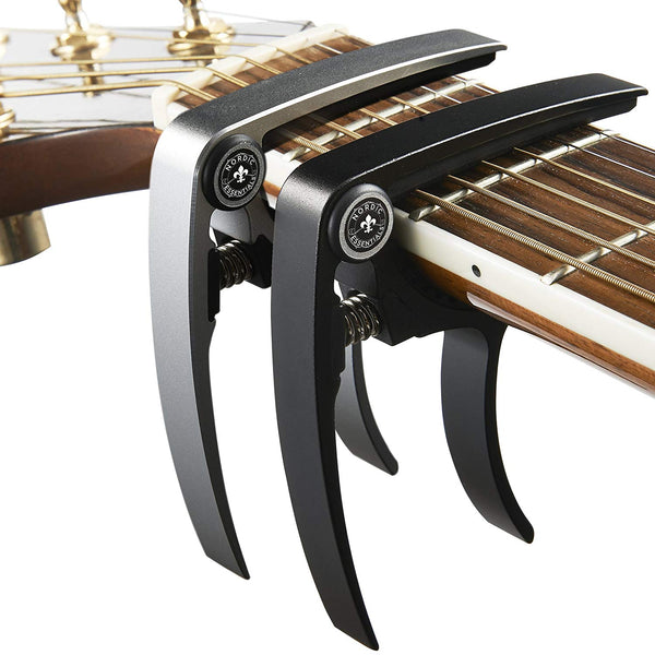Nordic Essentials Aluminum Metal Universal Guitar Capo, 1.2 oz (2 Pack)