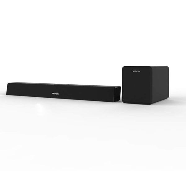 Sound Bar with subwoofer, MEGACRA 2.1 Channel 100 Watt Home Theater Sound Bars