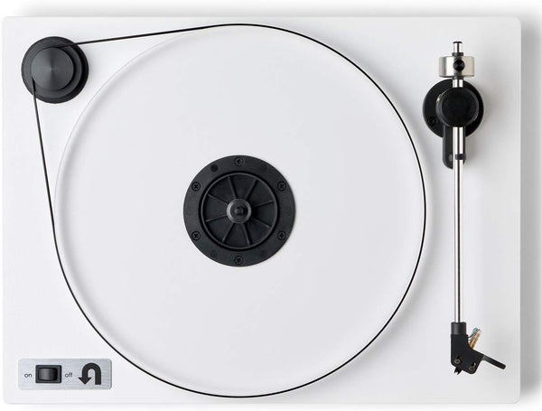 U-Turn Audio - Orbit Plus Turntable with built-in preamp (White)