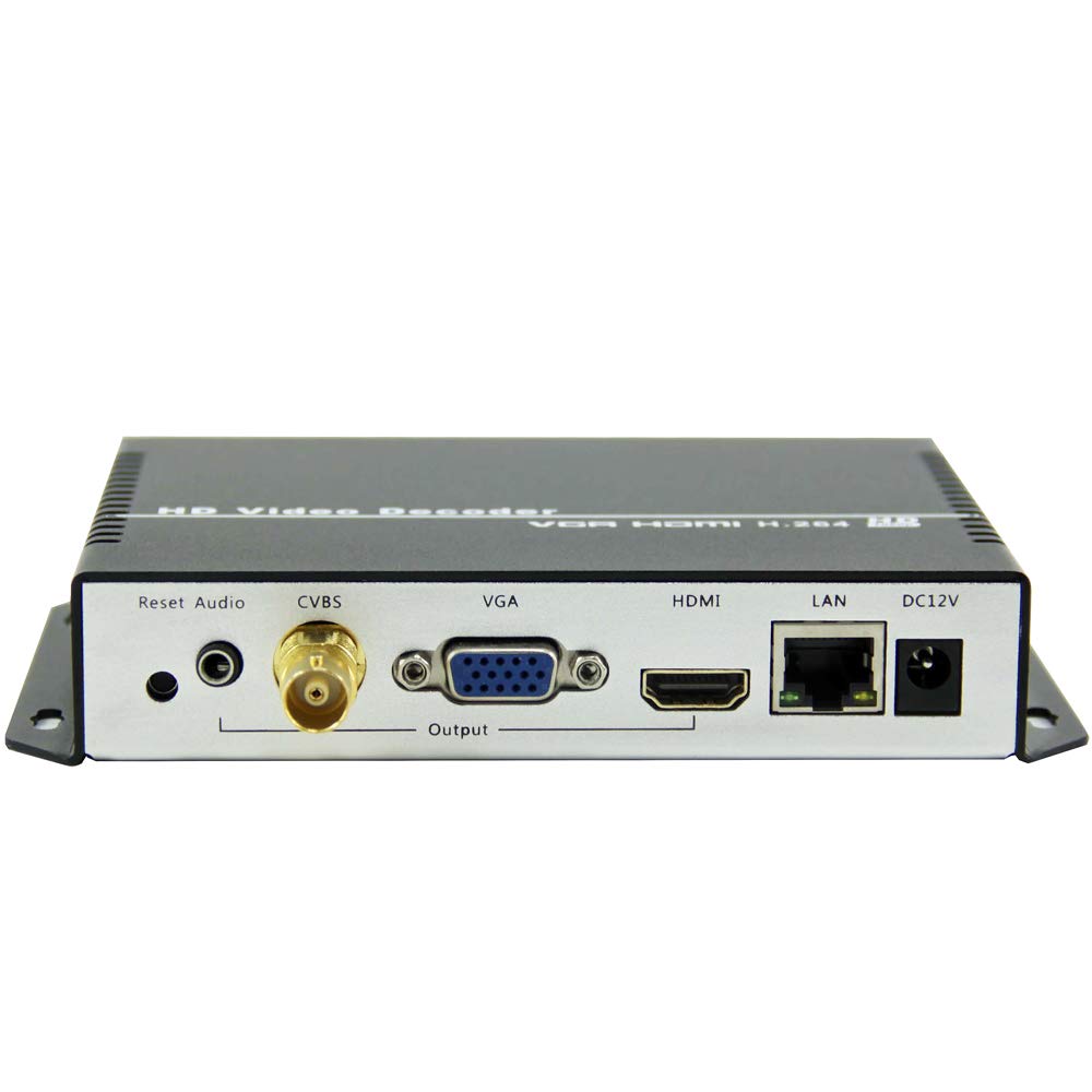 URayCoder H.265 H.264 IP Video Decoder HDMI VGA CVBS Video Audio