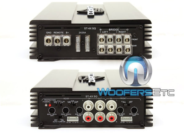 Zapco ST-4X SQ 4-Channel 380W RMS Class AB Amplifier