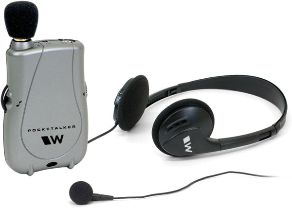 Williams Sound PKT D1 Pocketalker Ultra Personal Amplifier – Hearing Amplifier for Seniors & Hard of Hearing