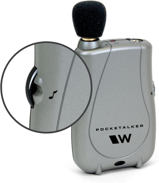 Williams Sound PKT D1 Pocketalker Ultra Personal Amplifier – Hearing Amplifier for Seniors & Hard of Hearing