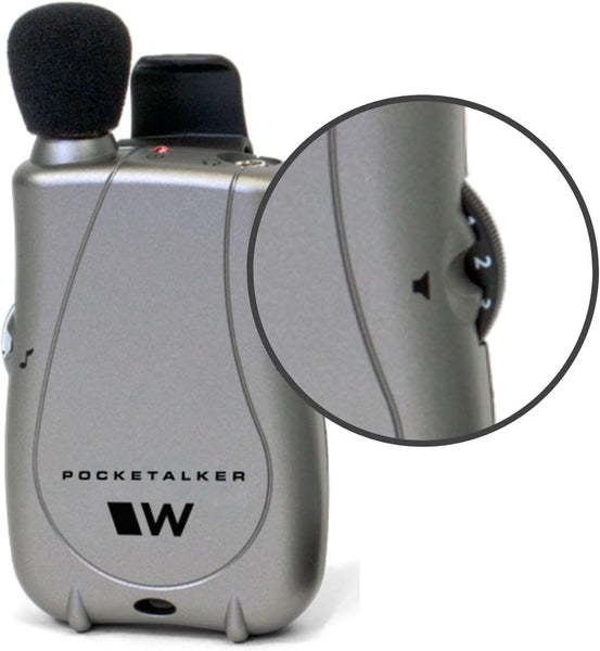 Williams Sound PKT D1 Pocketalker Ultra Personal Amplifier – Hearing Amplifier for Seniors & Hard of Hearing