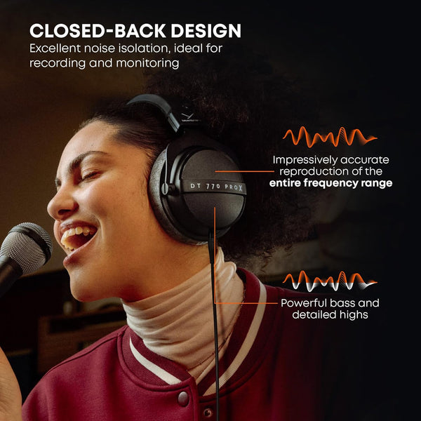 beyerdynamic DT 770 Pro X Over-Ear Studio Wired Headphones