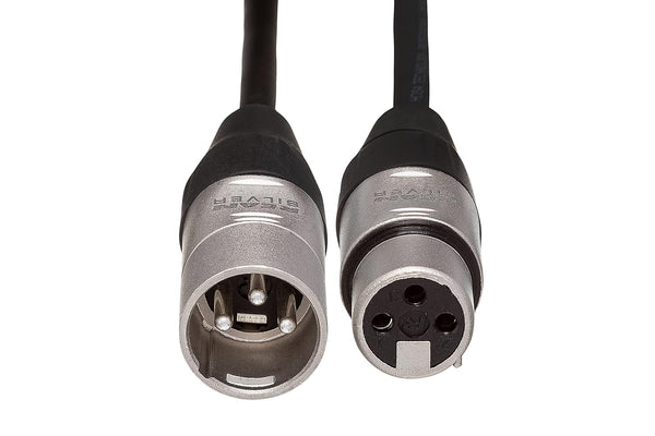 Hosa HXX-020 REAN XLR3F to XLR3M Pro Balanced Interconnect Cable, 20 feet