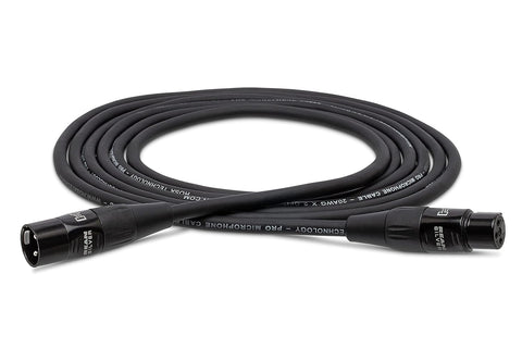 Hosa HMIC-005 REAN XLR3F to XLR3M Pro Microphone Cable, 5 Feet