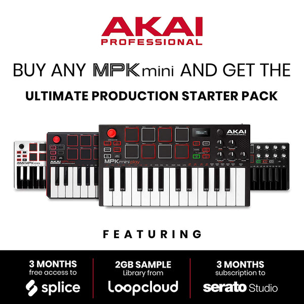 Akai Professional MPK Mini MKII | 25 Key Portable USB MIDI Keyboard
