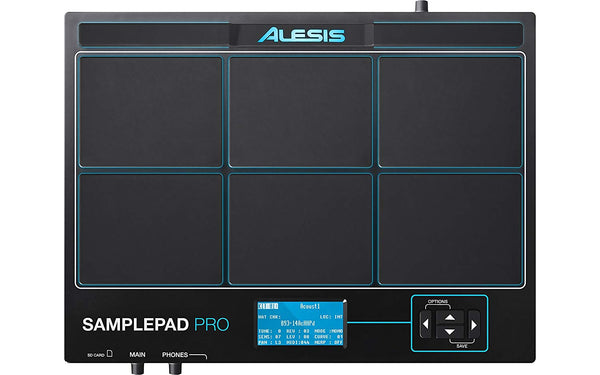 Alesis Sample Pad Pro | Percussion and Sample-Triggering Instrument With Responsive Dual Zone Rubber Pads