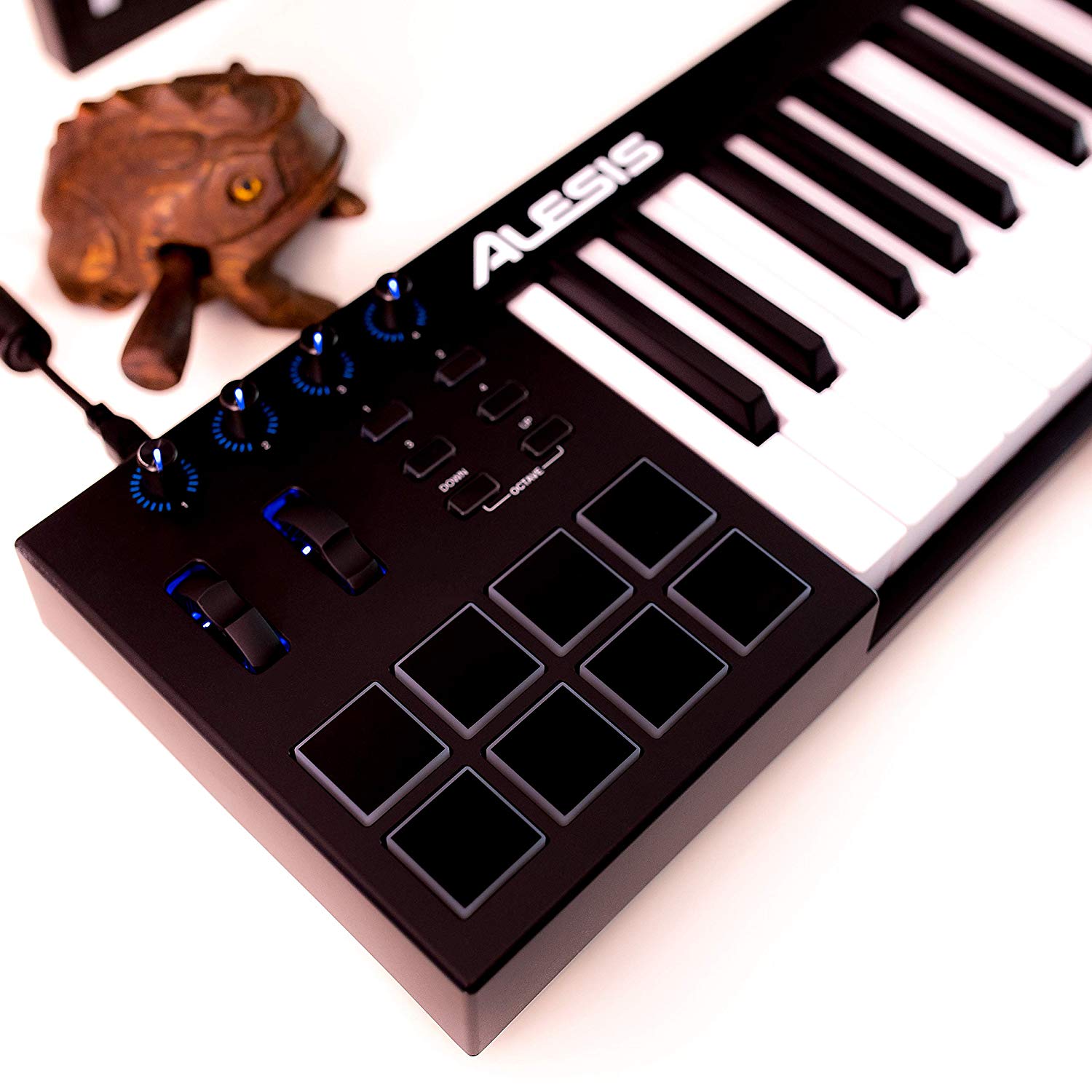 Alesis v49 midi keyboard top