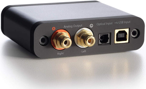 Audioengine D1 24-Bit DAC, Premium Desktop Digital To Analogue Converter and Headphone Amplifier