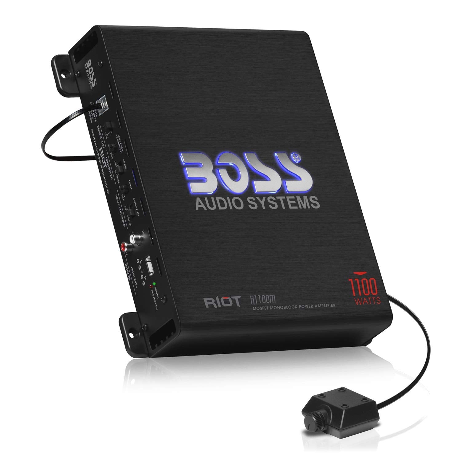 BOSS Audio Systems R1100M Monoblock Car Amplifier - 1100 Watts Max Power
