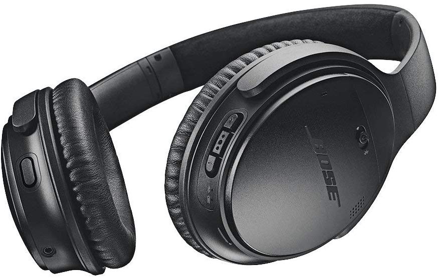 Bose QuietComfort 35 II Wireless Bluetooth Headphones, Noise