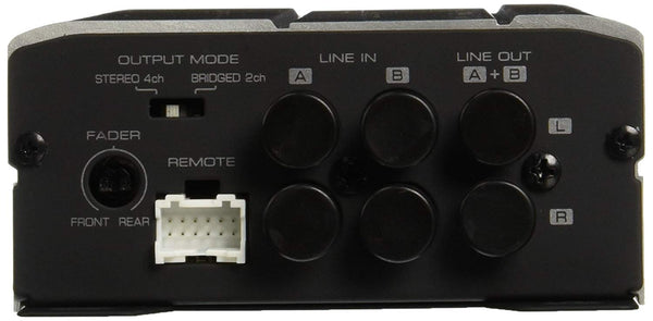 Kenwood 1177524 Compact Automotive/Marine Amplifier Class D Kac-M1824BT, 180W RMS, 400W PMPO, 4 Channel