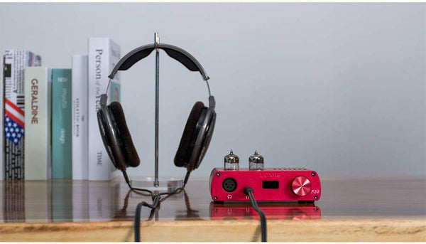 LOXJIE P20 Full Balance Tube Amplifier Headphone Power Amplifier (Red)