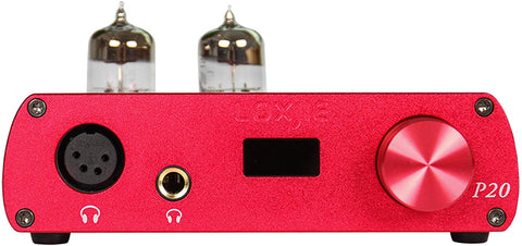 LOXJIE P20 Full Balance Tube Amplifier Headphone Power Amplifier (Red)