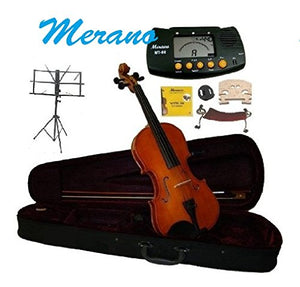 Merano 4-4 Full Size Student Violin with Case