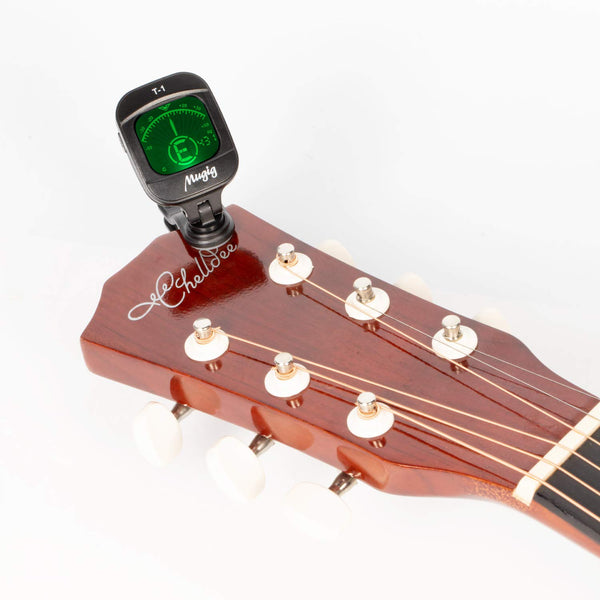 Mugig T-1 Clip-On Tuner, for Guitar, Bass, Violin, Ukulele, Chromatic Instruments