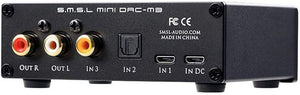 SMSL M3 USB/Optical fiber/ Coaxial Function Hi-Fi Audio Decoder All-in-one Amp