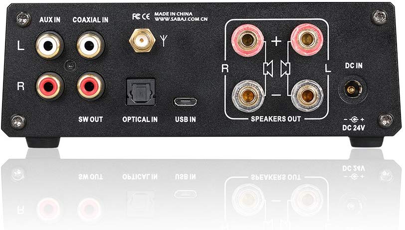 Sabaj A4 HiFi Audio Stereo Bluetooth Digital Amplifier 80Wx2 BT