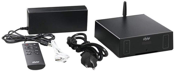 Sabaj A4 HiFi Audio Stereo Bluetooth Digital Amplifier 80Wx2 BT 4.2 Class D Supports Apt-X Bluetooth,USB,Coaxial,Analog,Optical Inputs,Subwoofer Output