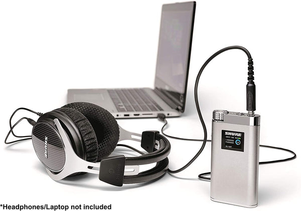 Shure SHA900 Portable Listening Amplifier with USB DAC and Customizable EQ Control