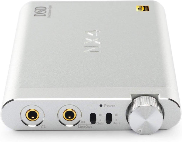 TOPPING NX4 DSD Portable Audio Amplifier Headphone Earphone (Silver)