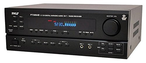 Wireless Bluetooth Power Amplifier System - 420W 5.1 Channel Home Theater Surround Sound Audio Stereo Receiver