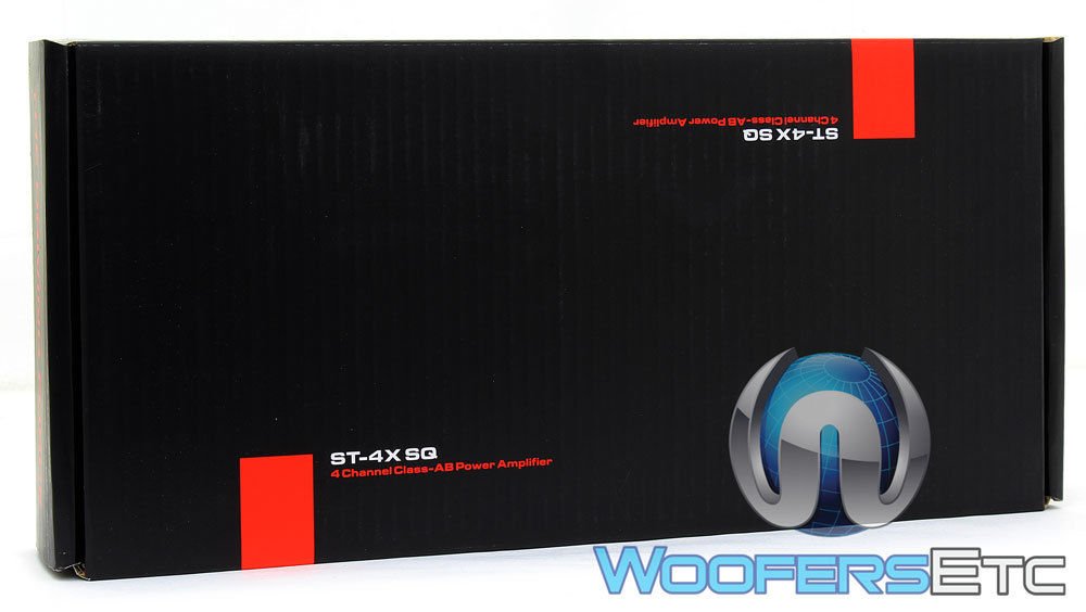 Zapco ST-4X SQ 4-Channel 380W RMS Class AB Amplifier Zapco ST-4X SQ 4-Channel 380W RMS Class AB Amplifier