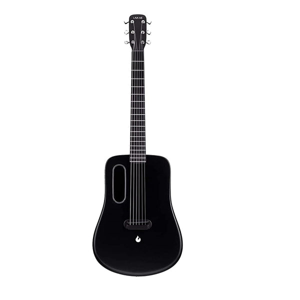 LAVA ME 2 Carbon Fiber Guitar with Effects 36 Inch Acoustic Electric Travel Guitar with Bag Picks and Charging Cable Bundle With Ideal Guitar Pick